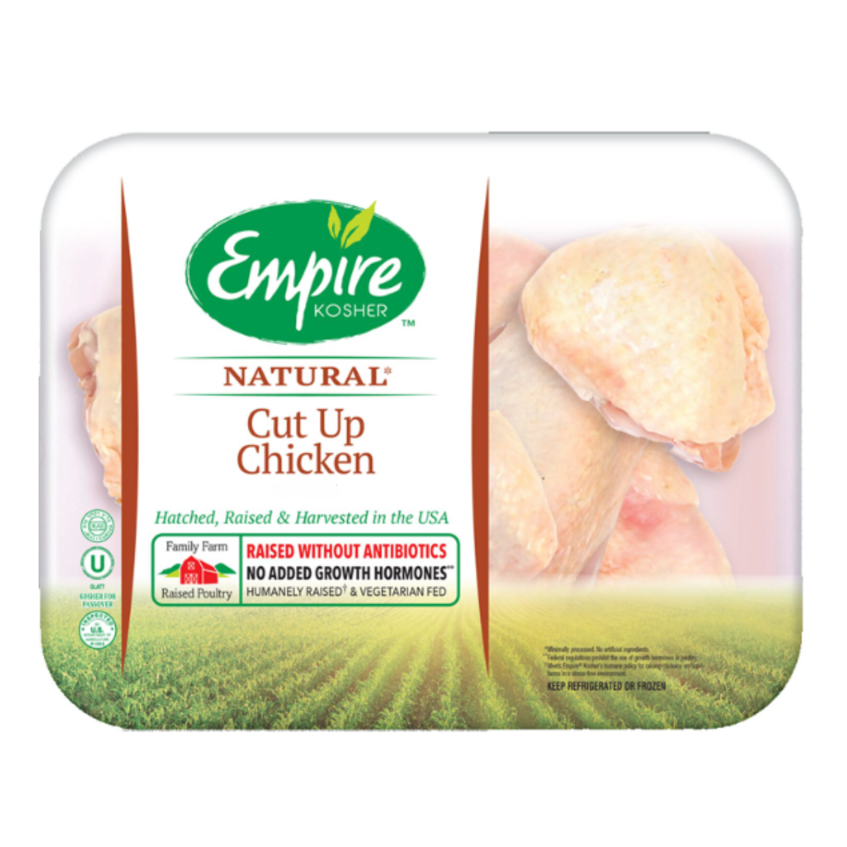 Buy Empire Kosher Whole Chicken Cut Up from Israeli Glatt Kosher