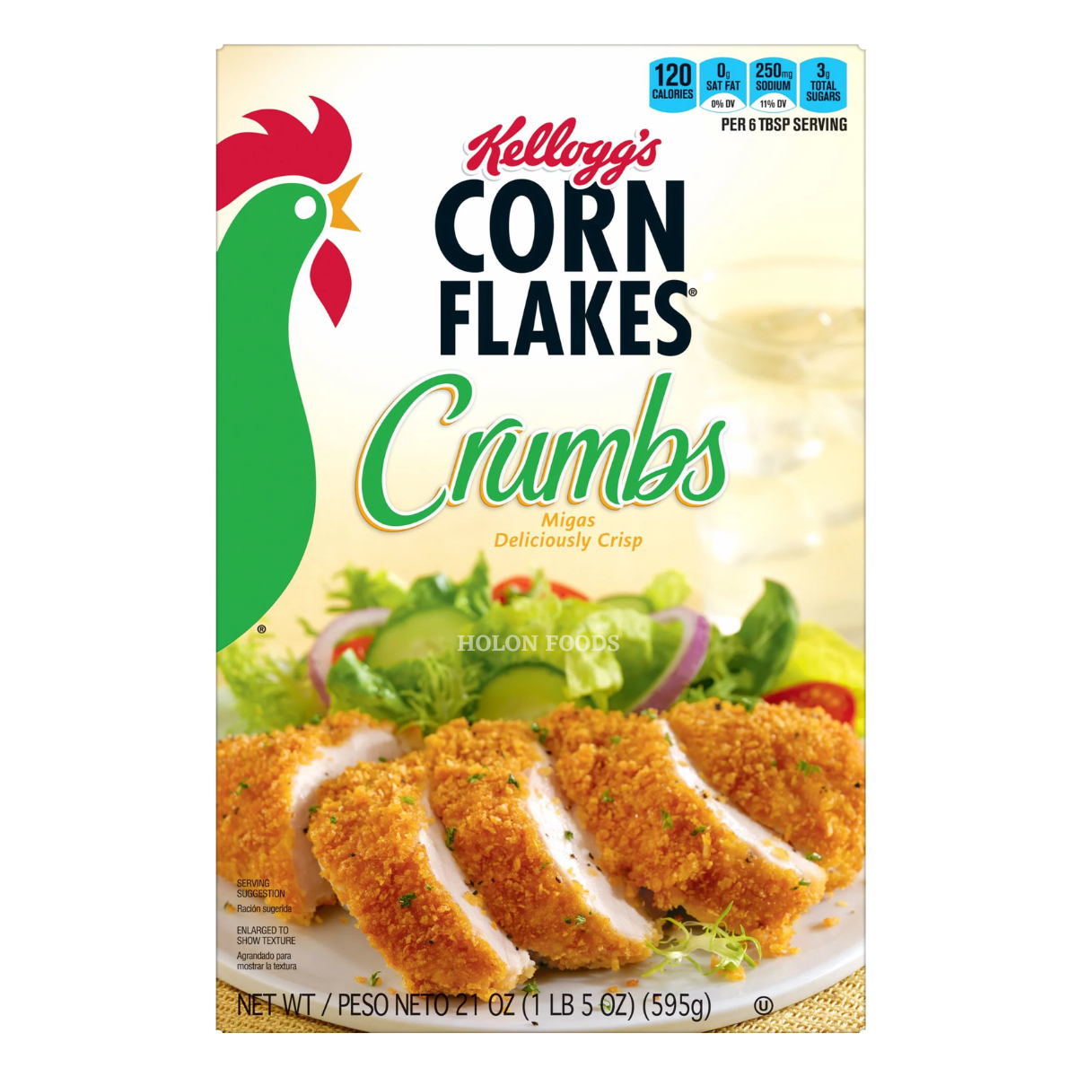 Order Kellogg's Corn Flakes Crumbs 21 Oz Online | Holon Kosher Foods ...