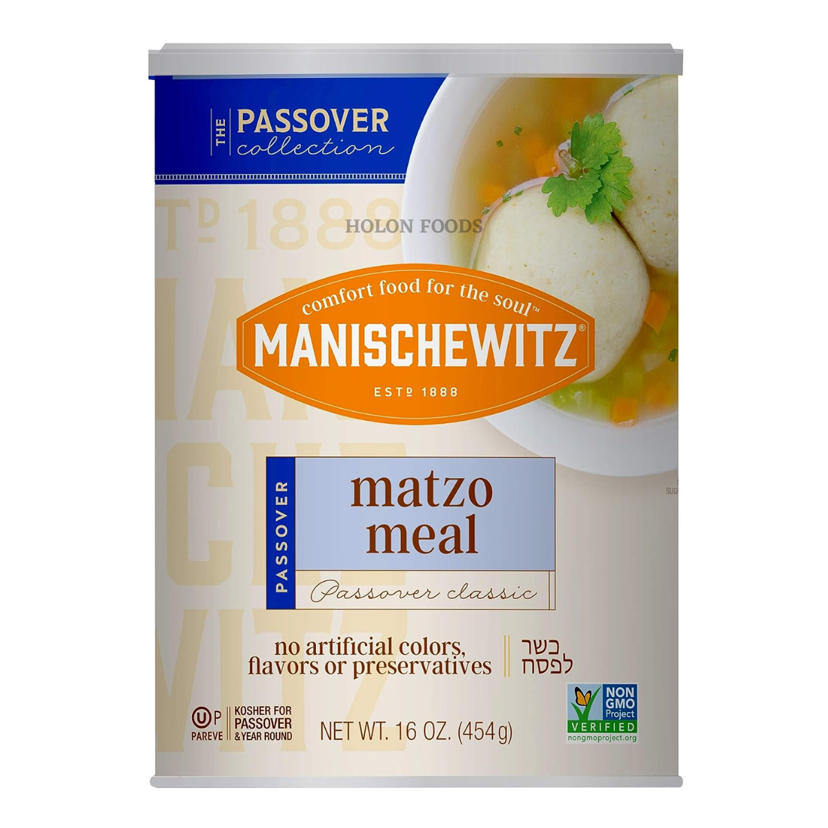 Shop Manischewitz Matzo Meal 16 Oz | Holon Kosher Foods | Online Kosher ...