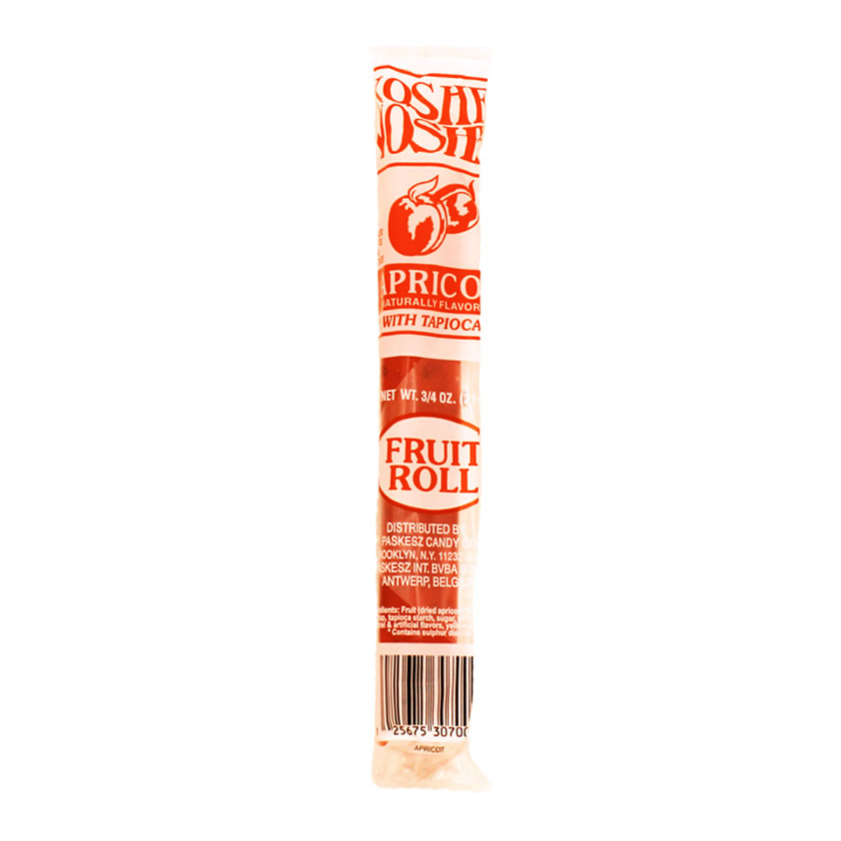 Buy Paskesz Joray Apricot Fruit Roll Up 1 oz Holon Kosher Foods