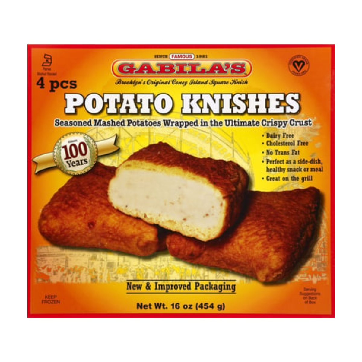 Shop Gabila's Potato Knishes 16 oz | Holon Kosher Foods | Online Kosher
