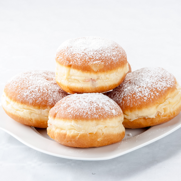Plain Sufganiyot, Regular Size, 6 ct