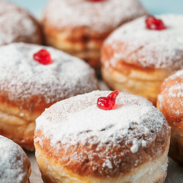 Jelly Filled Sufganiyot, Regular Size, 12 ct