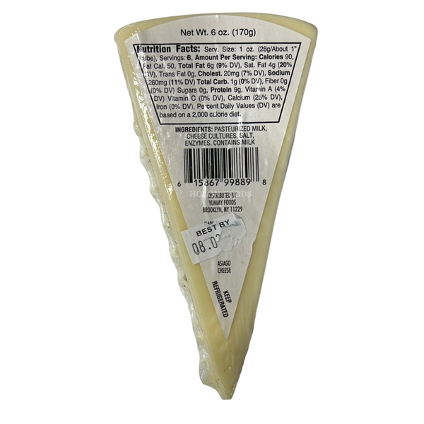 Yummy Asiago Cheese 6 oz