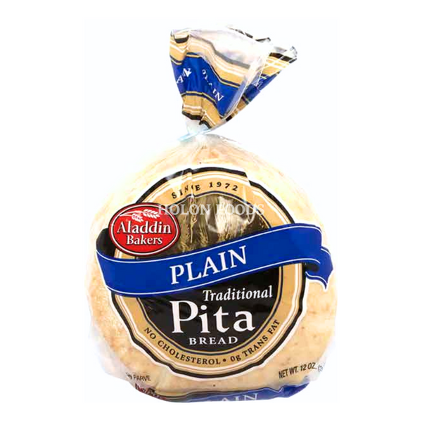 Aladdin Bakers Plain Traditional Pita Bread 21 oz