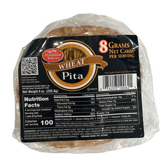 Aladdin Bakers Whole Wheat Pita 8 oz