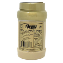Aleppo Sesame Paste Tahini 16 oz
