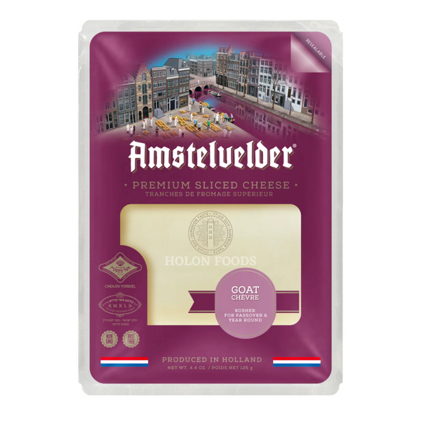 Amstelvelder Goat Sliced Cheese 4.4 oz