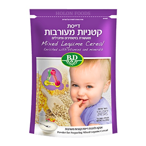 B&D Baby Mixed Legume Cereal 7 oz