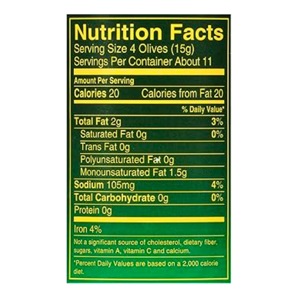 B&G Large Pitted Ripe Olives 6 oz