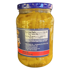 B&G Hot Peppers Sandwich Toppers 16 oz