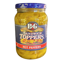 B&G Hot Peppers Sandwich Toppers 16 oz