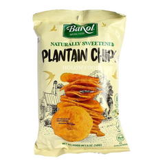Bakol Natural Sweetened Plantain Chips 5 oz
