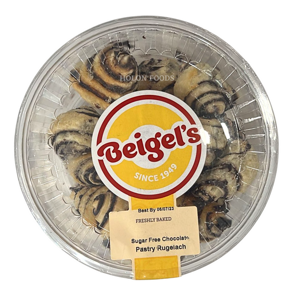 Beigel's Sugar-Free Chocolate Pastry Rugelach 12 oz