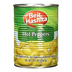 Beit Hashita Hot Peppers 18 oz