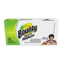 Bounty Quilted Napkins 100 ct