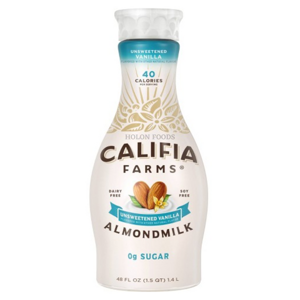Califia Farms Unsweetened Vanilla Almond Milk 48 oz