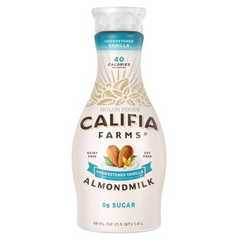 Califia Farms Unsweetened Vanilla Almond Milk 48 oz