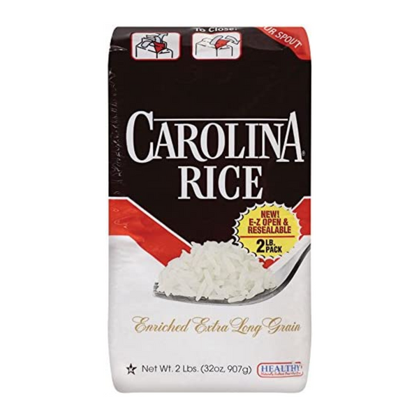 Carolina Enriched Extra Long Grain Rice 2 lbs