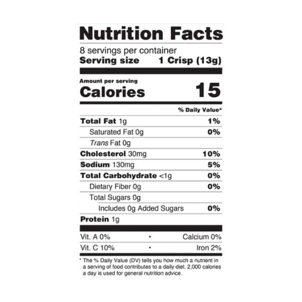 Dare To Be Different Broccoli Crisps 3.6 oz