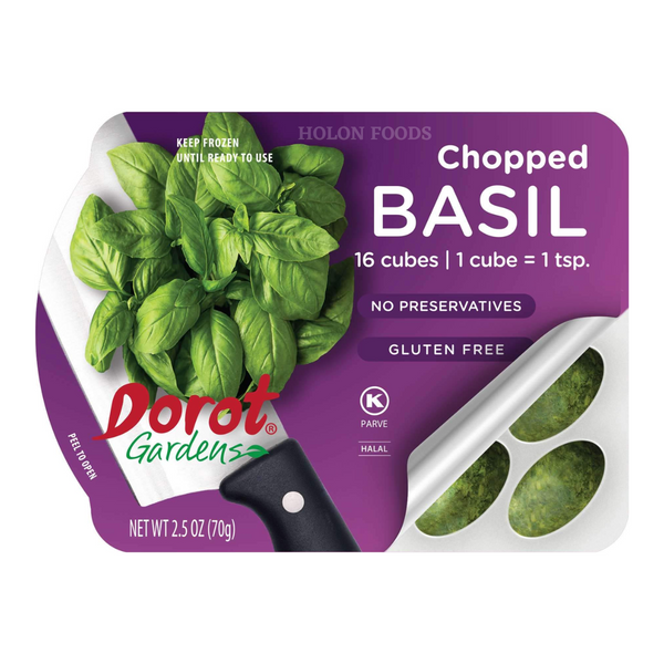 Dorot Chopped Basil Cubes 2.5 oz