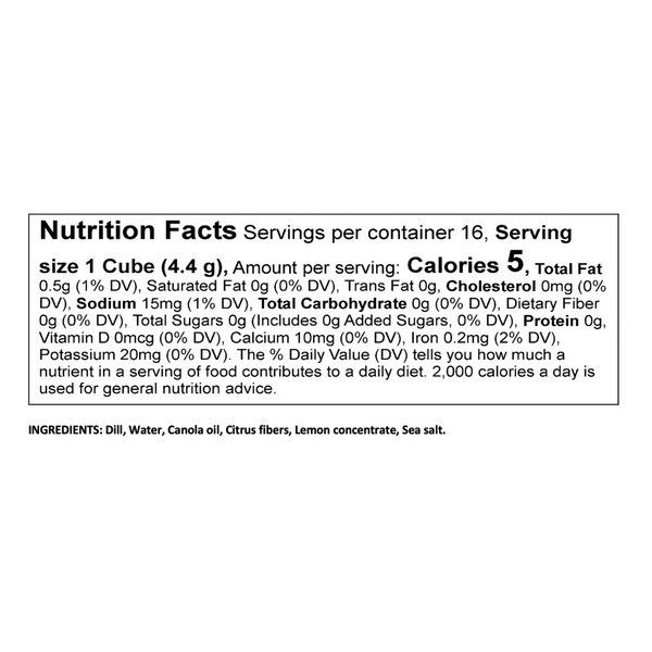 Dorot Chopped Dill Cubes 2.5 oz