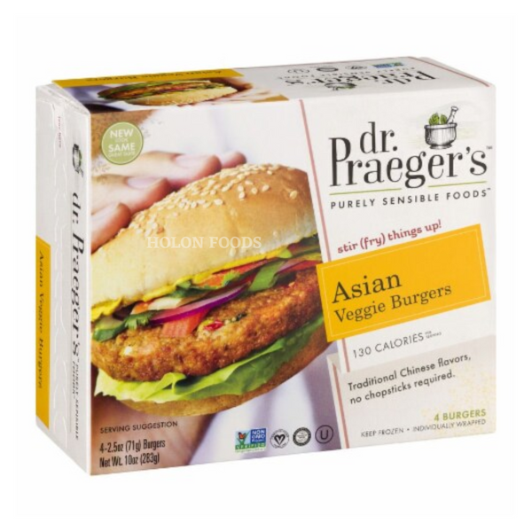 Dr. Praeger's Asian Veggie Burgers 10 oz