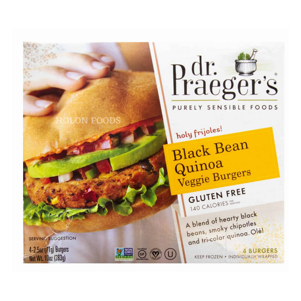 Dr. Praeger's Black Bean Veggie Burgers 10 oz