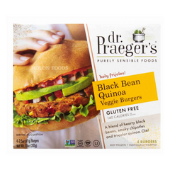 Dr. Praeger's Black Bean Veggie Burgers 10 oz