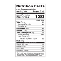 Dr. Praeger's Tex Mex Veggie Burgers 4 ct