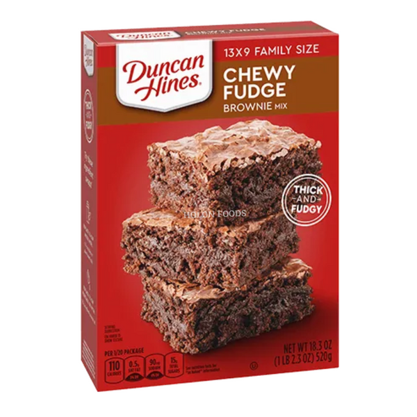 Duncan Hines Chewy Fudge Brownie Mix 18.3 oz