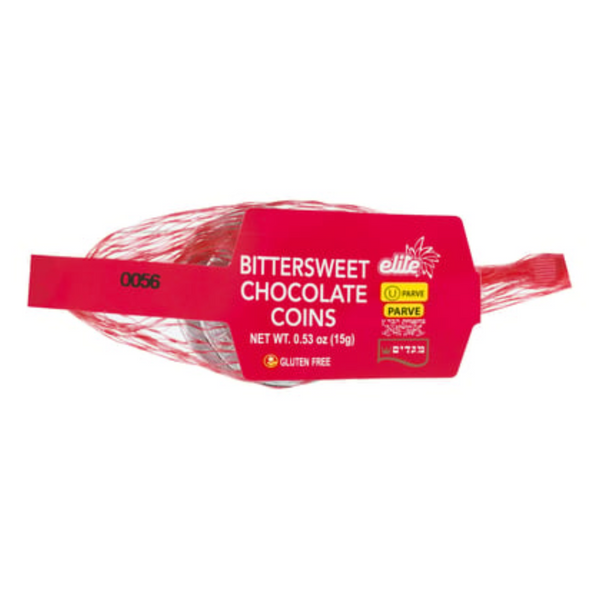 Elite Bittersweet Chocolate Coins 0.53 oz