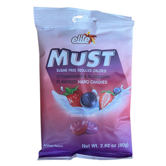 Elite Must Strawberry & Blueberry Candy 2.82 oz