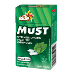 Elite Sugar Free Spearmint Must Gum 1 oz