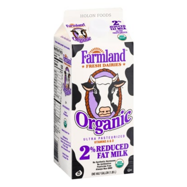 Farmland Organic 2% Reduced Fat Milk 64 oz