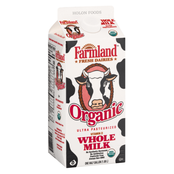 Farmland Organic Whole Milk 64 oz