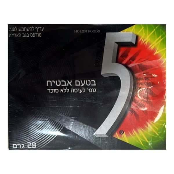 Five Watermelon Prism Sugarfree Chewing Gum 12 ct