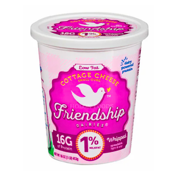 Friendship Low Fat Whipped Cottage Cheese 16 oz