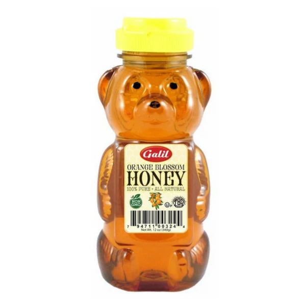 Galil Orange Blossom Honey Bear 12 oz