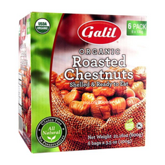 Galil Organic Roasted Chestnuts 3.5 oz