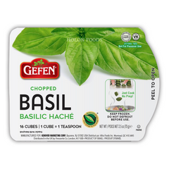 Gefen Chopped Basil Cubes 2.5 oz