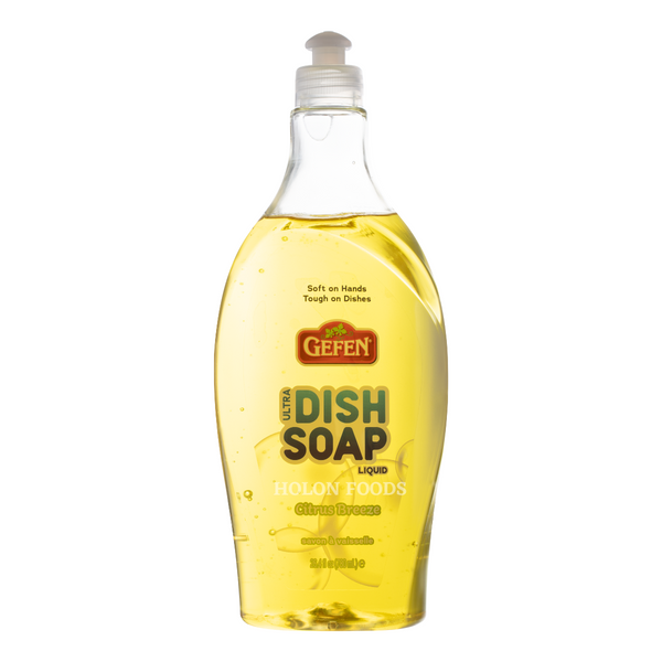 Gefen Citrus Breeze Ultra Dish Soap Liquid 26.4 oz