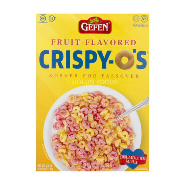 Gefen Crispy-O's Fruit Flavored Cereal 6.6 oz
