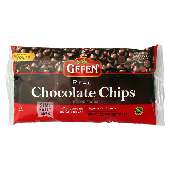 Gefen Real Chocolate Chips 9 oz