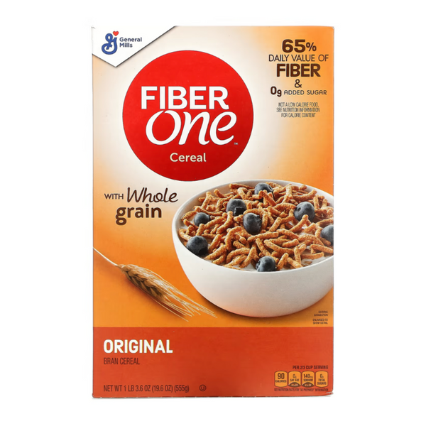 General Mills Fiber One Whole Grain Cereal 19.6 oz