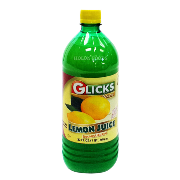 Glicks Lemon Juice 32 oz