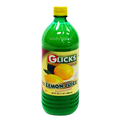 Glicks Lemon Juice 32 oz