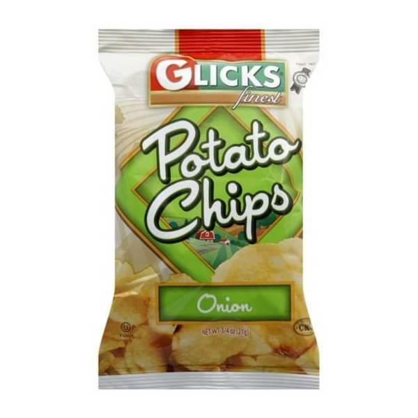 Glicks Onion Potato Chips 0.75 oz