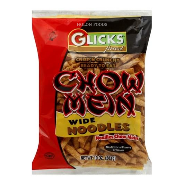 Glicks Wide Chow Mein Noodles 10 oz