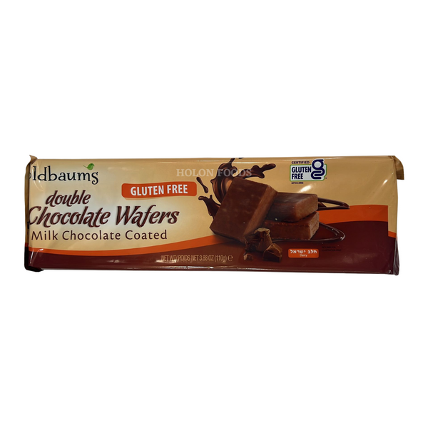 Goldbaum's Double Chocolate Milk Coated Wafers 3.88 oz